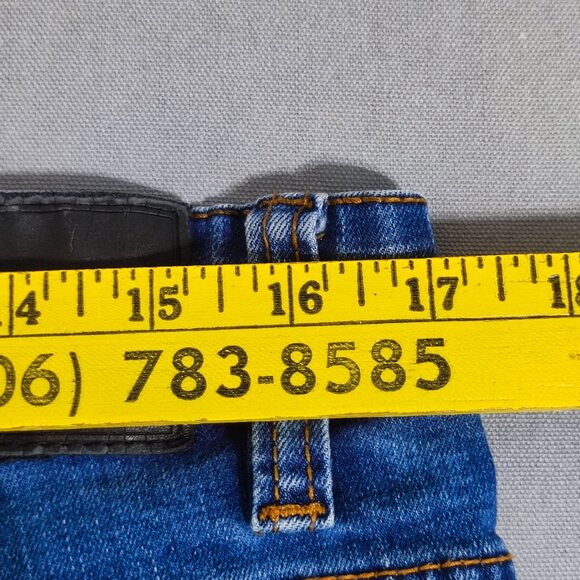 Zoo York stretch slim jeans men's size 34 denim blue colour - Picture 13 of 15